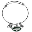 New York Jets Charm Bangle Bracelet